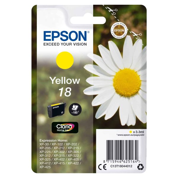 Epson Daisy Claria Home Ink-reeks (C13T18044012)