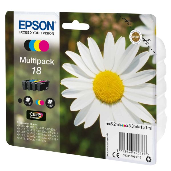 Epson Daisy Claria Home Ink-reeks (C13T18064022)