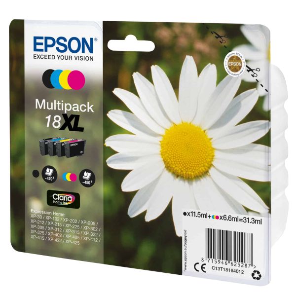 Epson Daisy Claria Home Ink-reeks (C13T18164022)
