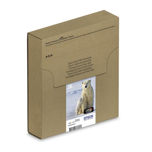 Epson Polar bear Multipack 4-colours 26 EasyMail (C13T26164511)