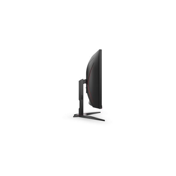 AOC G2 CU34G2XE/BK LED display 86,4 cm (34") 3440 x 1440 Pixels Wide Quad HD LCD Zwart, Rood (CU34G2XE/BK)