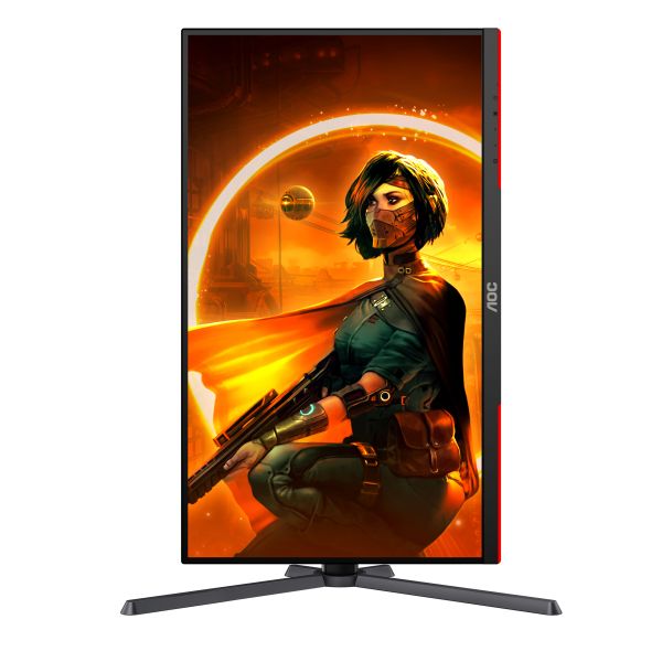 AOC G3 Q27G3XMN/BK computer monitor 68,6 cm (27") 2560 x 1440 Pixels 2K Ultra HD LED Zwart, Rood (Q27G3XMN/BK)