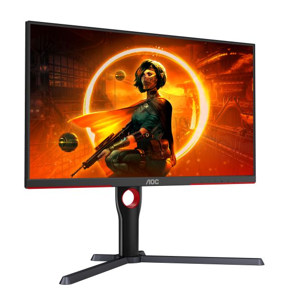 AOC G3 Q27G3XMN/BK computer monitor 68,6 cm (27") 2560 x 1440 Pixels 2K Ultra HD LED Zwart, Rood (Q27G3XMN/BK) AOC G3 Q27G3XMN/BK computer monitor 68,6 cm (27") 2560 x 1440 Pixels 2K Ultra HD LED Zwart, Rood (Q27G3XMN/BK)