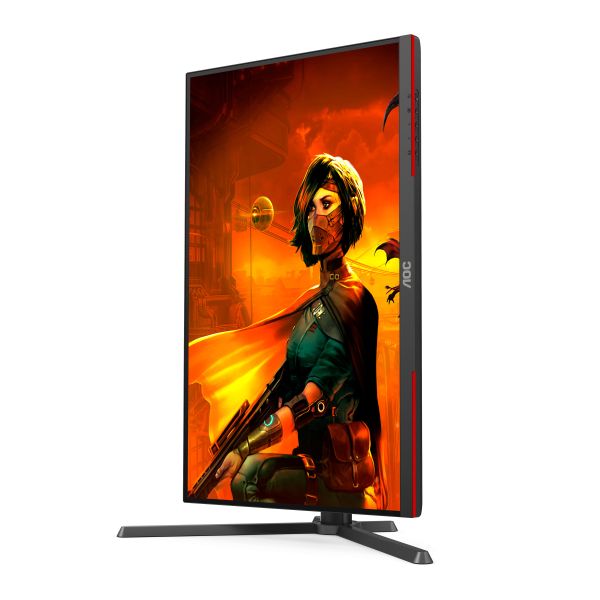 AOC G3 U27G3X/BK computer monitor 68,6 cm (27") 3840 x 2160 Pixels 4K Ultra HD LED Zwart, Rood (U27G3X/BK)