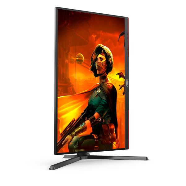 AOC G3 U27G3X/BK computer monitor 68,6 cm (27") 3840 x 2160 Pixels 4K Ultra HD LED Zwart, Rood (U27G3X/BK)