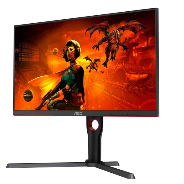 AOC G3 U27G3X/BK computer monitor 68,6 cm (27") 3840 x 2160 Pixels 4K Ultra HD LED Zwart, Rood (U27G3X/BK)