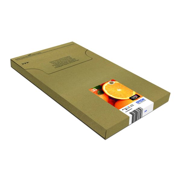 Epson Oranges Multipack 5-colours 33 Claria Premium Ink EasyMail Pack (C13T33374510)