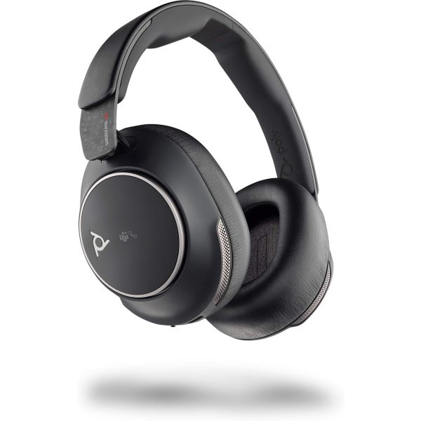 POLY Voyager Surround 80 UC Microsoft Teams Certified USB-C Headset + USB-C/A-adapter (8H2G3AA)