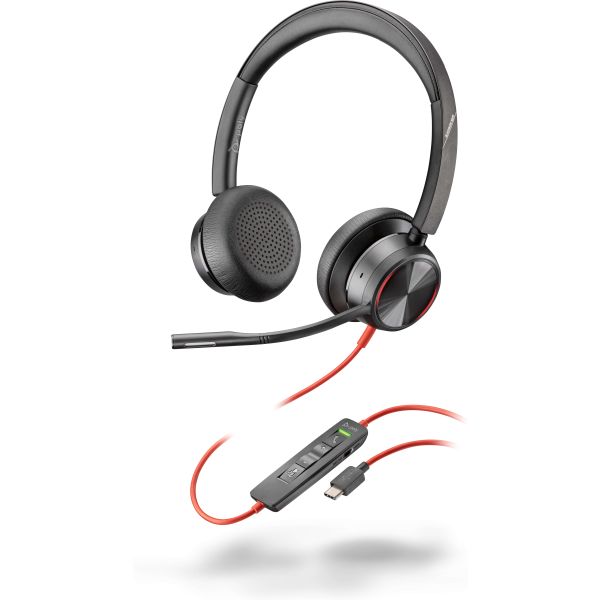 POLY Blackwire 8225 Stereo USB-C Headset + USB-C/A adapter (8X223AA) POLY Blackwire 8225 Stereo USB-C Headset + USB-C/A adapter (8X223AA)