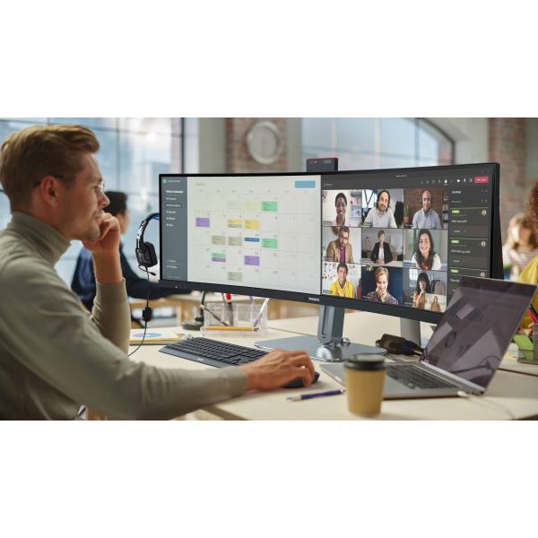 Philips 5000 series 49B2U5900CH/00 LED display 124 cm (48.8") 5120 x 1440 Pixels Dual QHD LCD Zwart (49B2U5900CH/00)