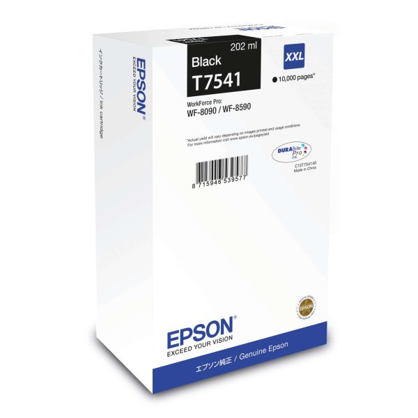 Epson WF-8090 / WF-8590 Ink Cartridge XXL Black (C13T754140) Epson WF-8090 / WF-8590 Ink Cartridge XXL Black (C13T754140)