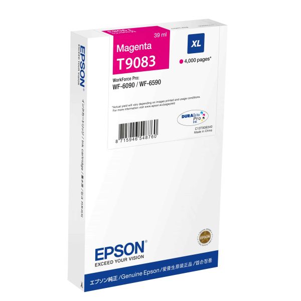 Epson Ink Cartridge XL Magenta (C13T908340) Epson Ink Cartridge XL Magenta (C13T908340)