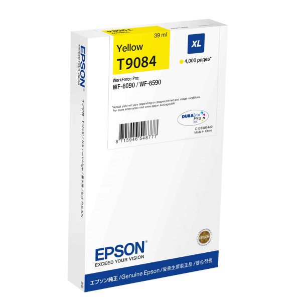 Epson Ink Cartridge XL Yellow (C13T908440) Epson Ink Cartridge XL Yellow (C13T908440)