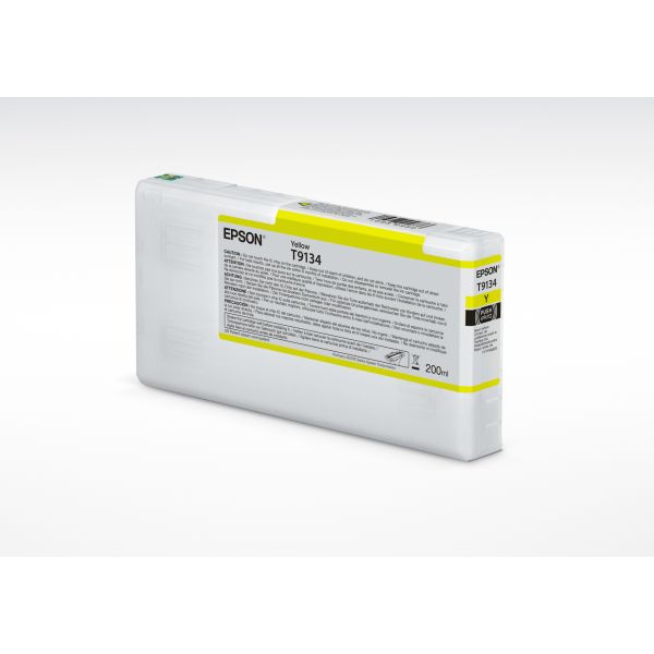 Epson T9134 Yellow Ink Cartridge (200ml) (C13T913400) Epson T9134 Yellow Ink Cartridge (200ml) (C13T913400)