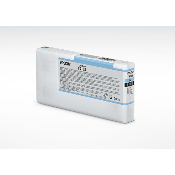 Epson T9135 Light Cyan Ink Cartridge (200ml) (C13T913500) Epson T9135 Light Cyan Ink Cartridge (200ml) (C13T913500)
