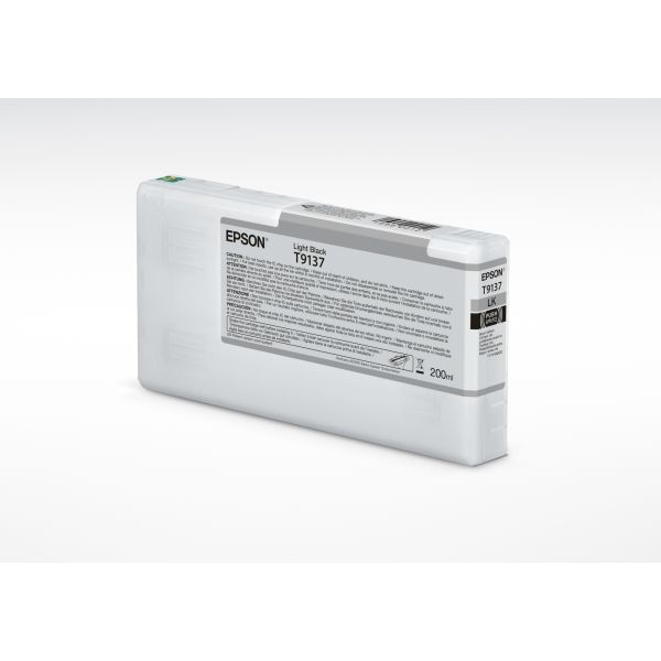 Epson T9137 Light Black Ink Cartridge (200ml) (C13T913700) Epson T9137 Light Black Ink Cartridge (200ml) (C13T913700)