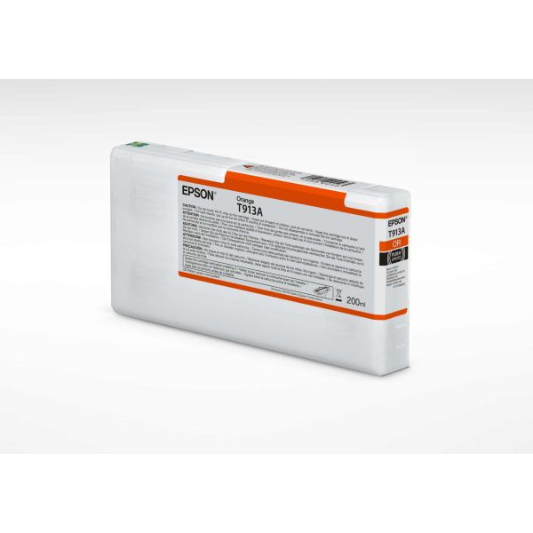 Epson T913A Orange Ink Cartridge (200ml) (C13T913A00) Epson T913A Orange Ink Cartridge (200ml) (C13T913A00)