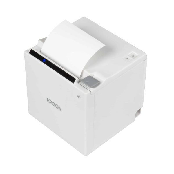 Epson TM-m50 (131A0): USB + Ethernet + NES + Serial, White, PS, UK (C31CH94131A0)