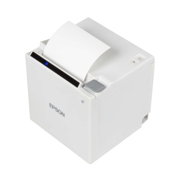 Epson TM-m50 (131A0): USB + Ethernet + NES + Serial, White, PS, UK (C31CH94131A0)