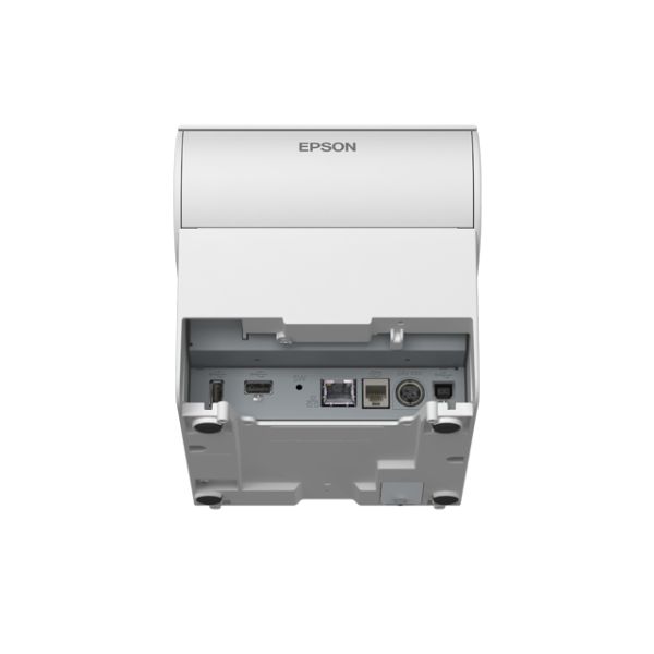 Epson TM-T88VII (131): USB, Ethernet, PoweredUSB, White (C31CJ57131)
