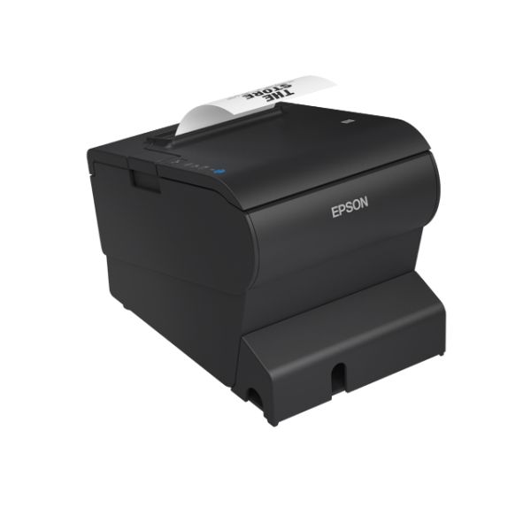Epson TM-T88VII (132): USB, Ethernet, PoweredUSB, Black (C31CJ57132)