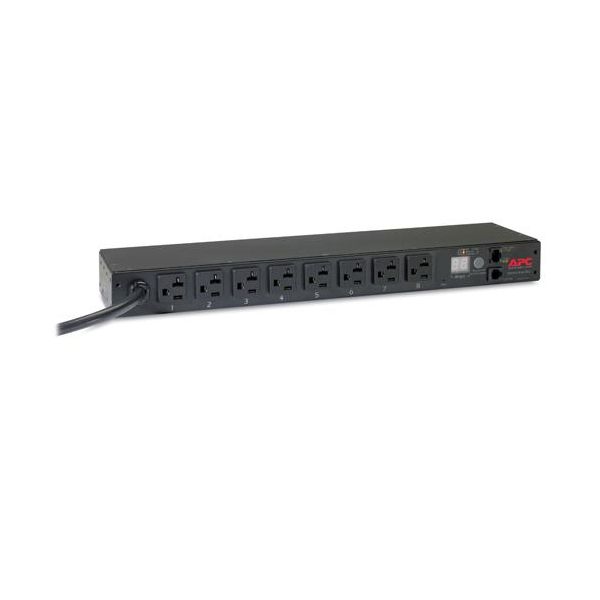 APC AP7801B energiedistributie 8 AC-uitgang(en) 1U Zwart (AP7801B) APC AP7801B energiedistributie 8 AC-uitgang(en) 1U Zwart