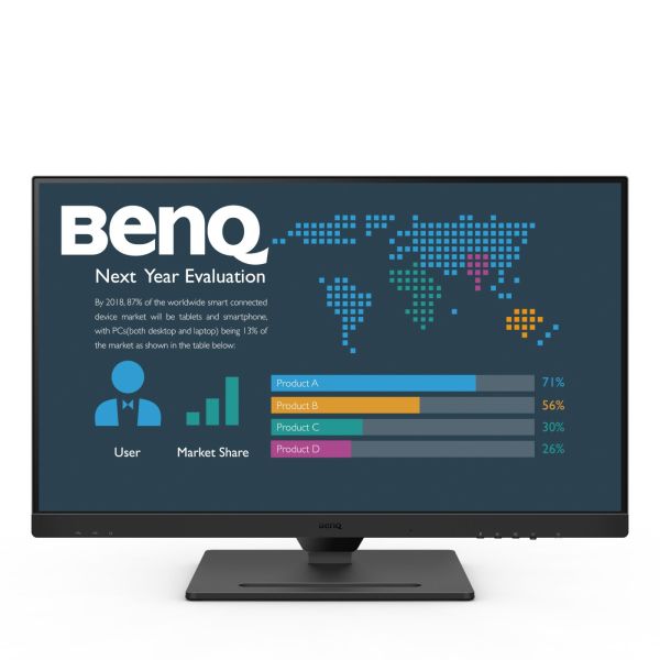 BenQ BL2790QT computer monitor 68,6 cm (27") 2560 x 1440 Pixels Quad HD LED Zwart (9H.LLLLA.TPE) BenQ BL2790QT computer monitor 68,6 cm (27") 2560 x 1440 Pixels Quad HD LED Zwart (9H.LLLLA.TPE)