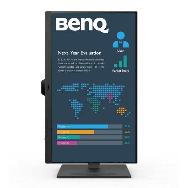 BenQ BL2790QT computer monitor 68,6 cm (27") 2560 x 1440 Pixels Quad HD LED Zwart (9H.LLLLA.TPE) BenQ BL2790QT computer monitor 68,6 cm (27") 2560 x 1440 Pixels Quad HD LED Zwart (9H.LLLLA.TPE)