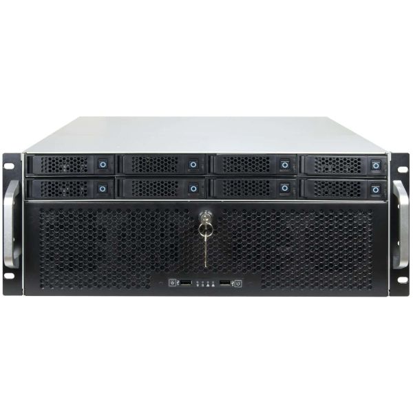 Inter Tech 4U-4708 4HE Storage Server Chassis (88887384)