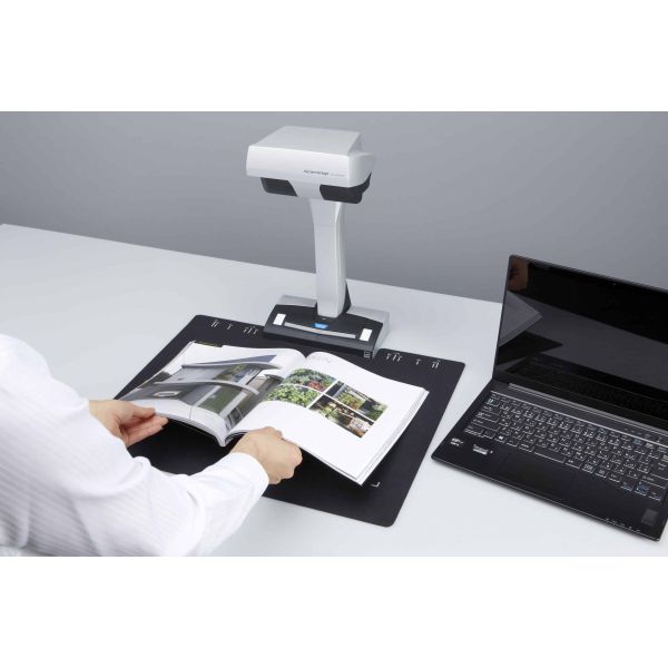 Ricoh ScanSnap SV600 Overhead scanner 285 x 218 DPI A3 Zwart, Wit (PA03710-B001)
