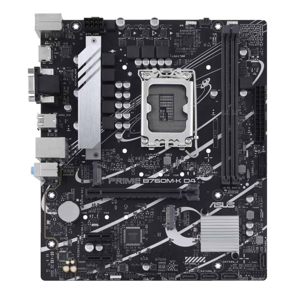 ASUS PRIME B760M-K D4 Intel B760 LGA 1700 micro ATX (90MB1DS0-M1EAY0) ASUS PRIME B760M-K D4 Intel B760 LGA 1700 micro ATX (90MB1DS0-M1EAY0)