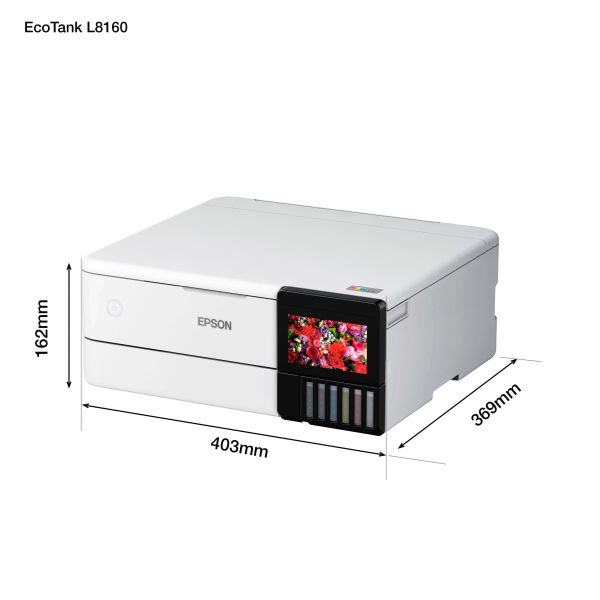 Epson EcoTank L8160 Inkjet A4 5760 x 1440 DPI 32 ppm Wifi (C11CJ20402)