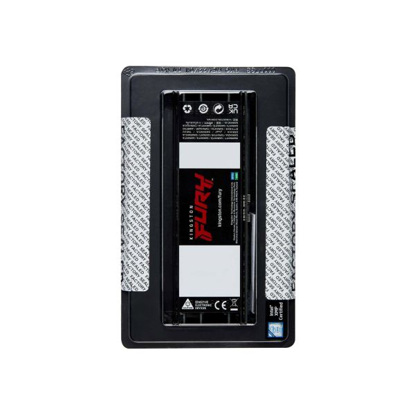 Kingston Technology FURY 128GB 6400MT/s DDR5 ECC Reg CL32 DIMM (set van 4) Renegade Pro XMP (KF564R32RBK4-128)