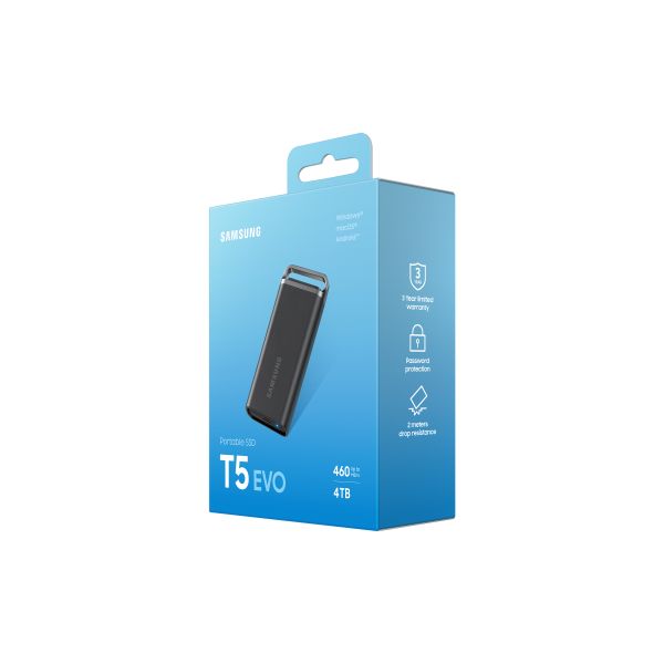 Samsung MU-PH4T0S 4 TB 3.2 Gen 1 (3.1 Gen 1) Zwart (MU-PH4T0S/EU)