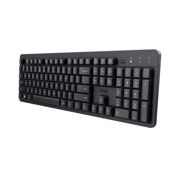 Trust Ody II toetsenbord RF Draadloos QWERTY Amerikaans Engels Zwart (25011) Trust Ody II toetsenbord RF Draadloos QWERTY Amerikaans Engels Zwart (25011)