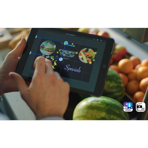 Epson EB-L530U beamer/projector Projector met normale projectieafstand 5200 ANSI lumens 3LCD WUXGA (1920x1200) Wit (V11HA27040)