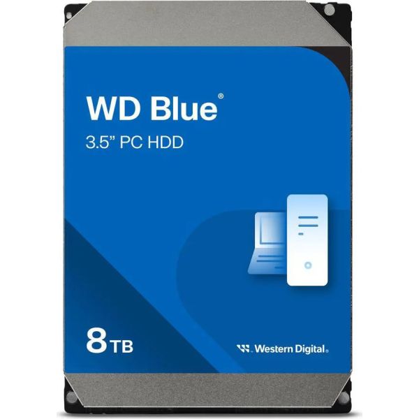 Western Digital WD Blue 8TB SATA 6Gb/s HDD Desktop (WD80EAAZ)