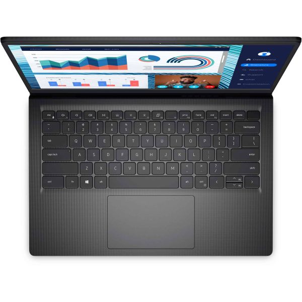 DELL Vostro 3420 Laptop 35,6 cm (14") Full HD Intel® Core™ i5 i5-1135G7 8 GB DDR4-SDRAM 512 GB SSD NVIDIA GeForce MX350 Wi-Fi 5 (802.11ac) Windows 11 Pro Zwart (2JTWV)