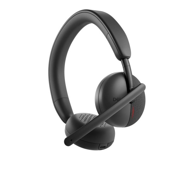 DELL WL3024 Headset Bedraad en draadloos Hoofdband Oproepen/muziek USB Type-C Bluetooth Zwart (WL3024-DWW)