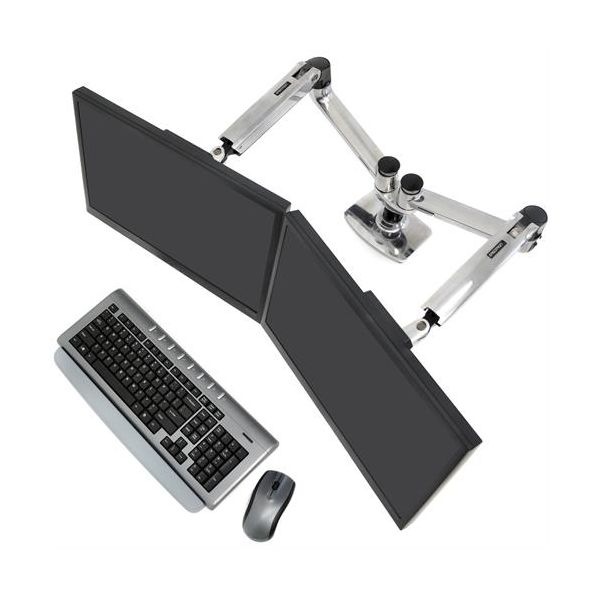 Ergotron LX Series 45-245-026 flat panel bureau steun 68,6 cm (27") Zilver (45-245-026)