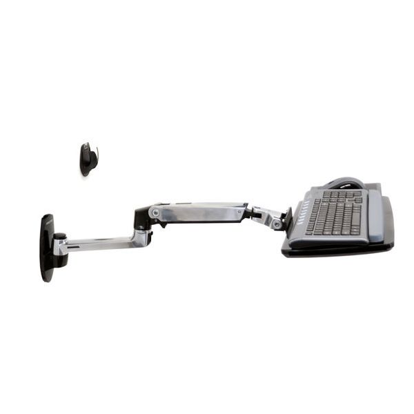 Ergotron LX Wall Mount Keyboard Arm Zilver (45-246-026)