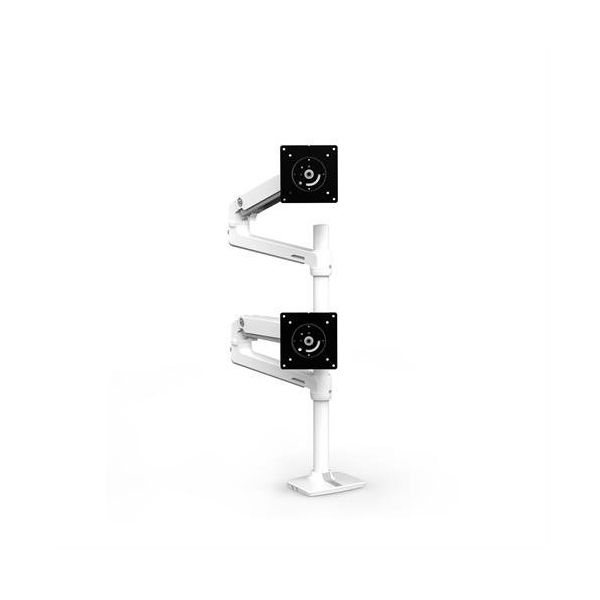 Ergotron LX Series LX Dual Stacking Arm 101,6 cm (40") Wit Bureau (45-509-216)
