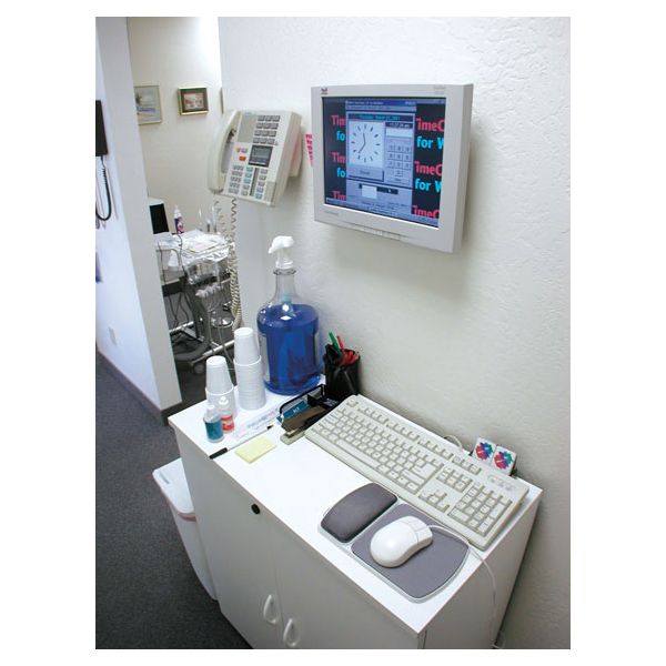 Ergotron FX30 Fixed Wall Mount 68,6 cm (27") Zwart Muur (60-239-007)