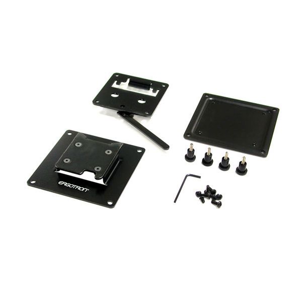 Ergotron FX30 Fixed Wall Mount 68,6 cm (27") Zwart Muur (60-239-007)