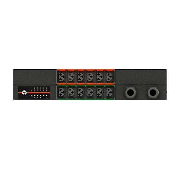 Vertiv Geist AGR3E2R6-12CF13-3PS6PS6B211-D energiedistributie 12 AC-uitgang(en) 0U Zwart (VA6G9200)