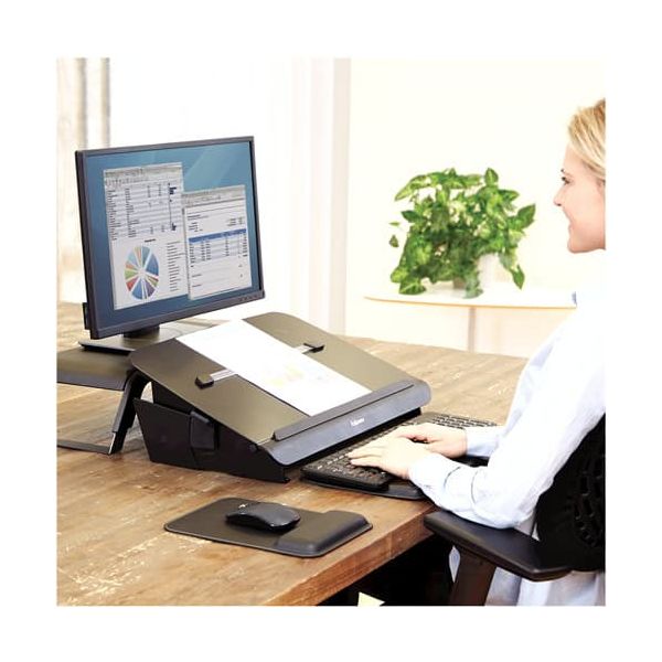 Fellowes Hana document houder Staal Zwart (8055701)