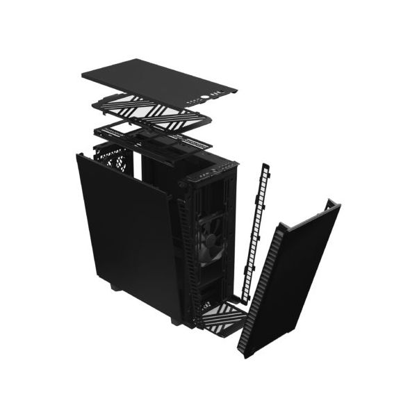 Fractal Design Define 7 Compact Midi Tower Zwart (FD-C-DEF7C-01)