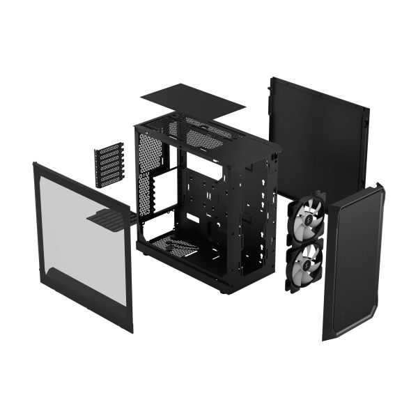 Fractal Design Focus 2 Zwart (FD-C-FOC2A-03)
