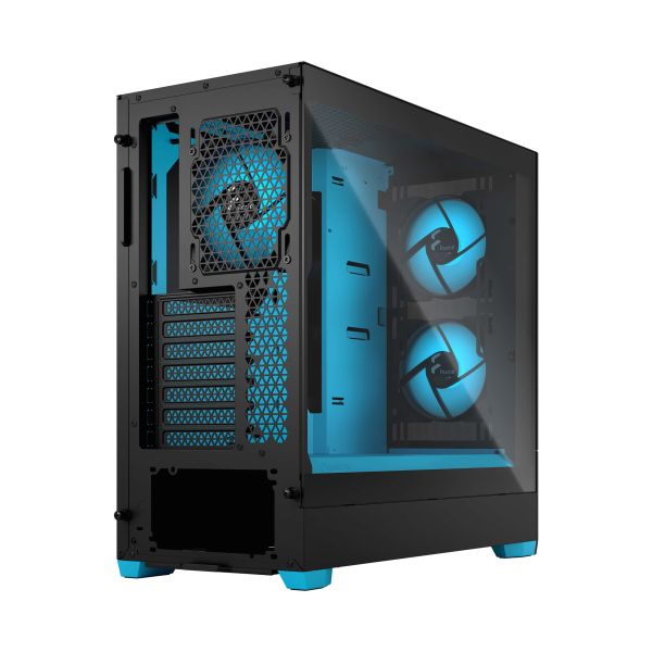 Fractal Design Pop Air Tower Zwart, Cyaan (FD-C-POR1A-02)
