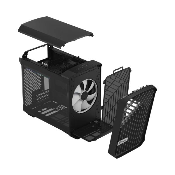 Fractal Design Torrent Nano Micro Tower Zwart (FD-C-TOR1N-02)